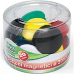 Bottoni Magnetici Misti per Lavagna 40pz