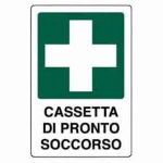 Cartello Metallo Cassetta Pronto Soccorso