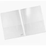 Cartella Portadocumenti c/Tasca 22x31 Trasp. 24pz