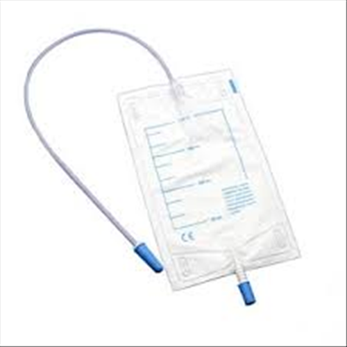 Sacca Urina Gamba 750cc Tubo 35cm 10pz