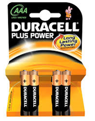 Batterie Duracell Blister Mini Stilo 4pz