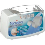 Cerotto Rocchetto c/Dispenser Micropore cm.2,5x5mt 3M